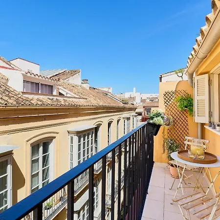 Santos 7 - Bright 2-bedroom Duplex With Two Terraces Apartment Malaga
