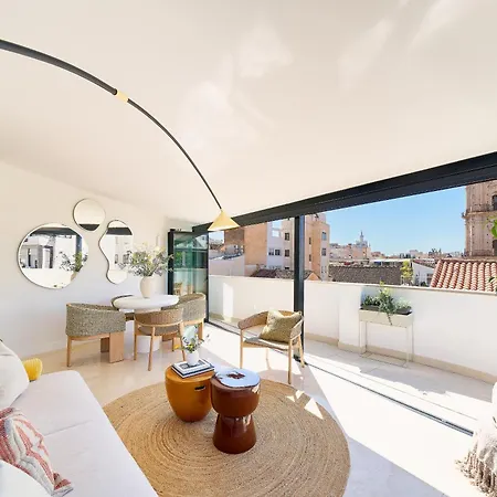 Santos 7 - Bright 2-bedroom Duplex With Two Terraces Apartment Malaga