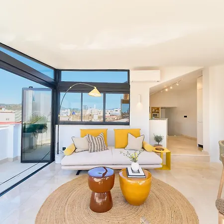 Apartment Santos 7 - Bright 2-bedroom Duplex With Two Terraces